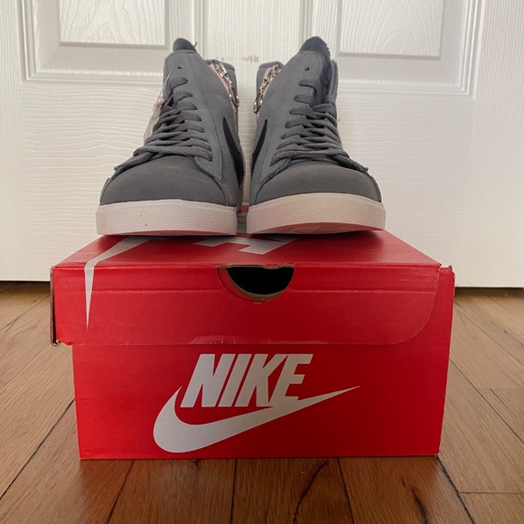 Nike Blazer Mid Rebel “Cool Grey / Summit White” Women’s Size 10 (EU 42) - Picture 4 of 9